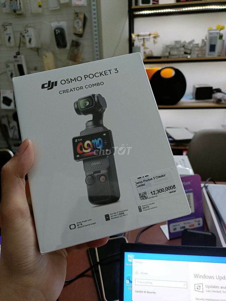 sale DJI Osmo Pocket 3 Creator Combo Mới. Mua bán Máy ảnh, Máy quay tại Quận Thanh Khê Đà Nẵng được đăng bởi TT PHONE hình 1