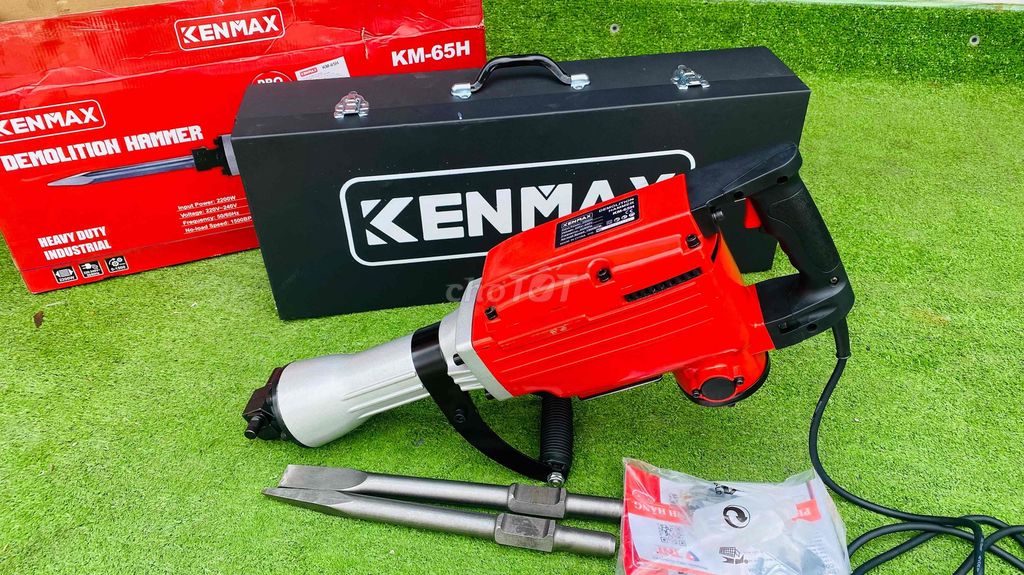 thanh lý Máy đục bê tông KENMAX KM-65H Đỏ 2200W. Mua bán Đồ chuyên dụng, Giống nuôi trồng tại Thành phố Thủ Đức Tp Hồ Chí Minh được đăng bởi Nam Bình Dương hình 1