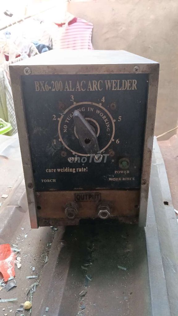 Máy hàn điện tử BX6-200 AL AC ARC 220V/380V. Mua bán Đồ chuyên dụng, Giống nuôi trồng tại Huyện Bình Chánh Tp Hồ Chí Minh được đăng bởi Thân Đồ cũ  hình 1