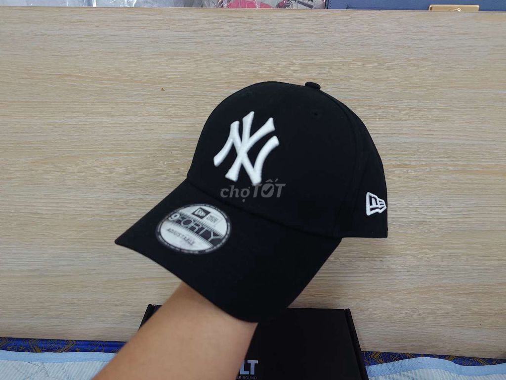 Nón MLB New Era 9Forty Adjustable đen