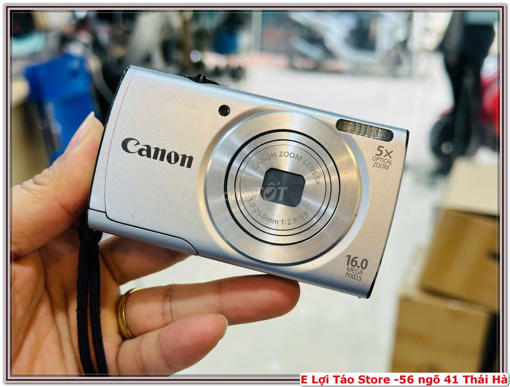 E thanh lý Máy ảnh Canon PowerShot A2500 + Flash. Mua bán Máy ảnh, Máy quay tại Quận Đống Đa Hà Nội được đăng bởi Nguyễn Tiến Lợi hình 1
