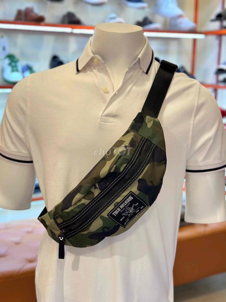 Túi đeo chéo True Religion Unisex camo. Mua bán Túi xách tại Huyện Phú Xuyên Hà Nội được đăng bởi Lâm thiên đường hàng hiệu hình 1