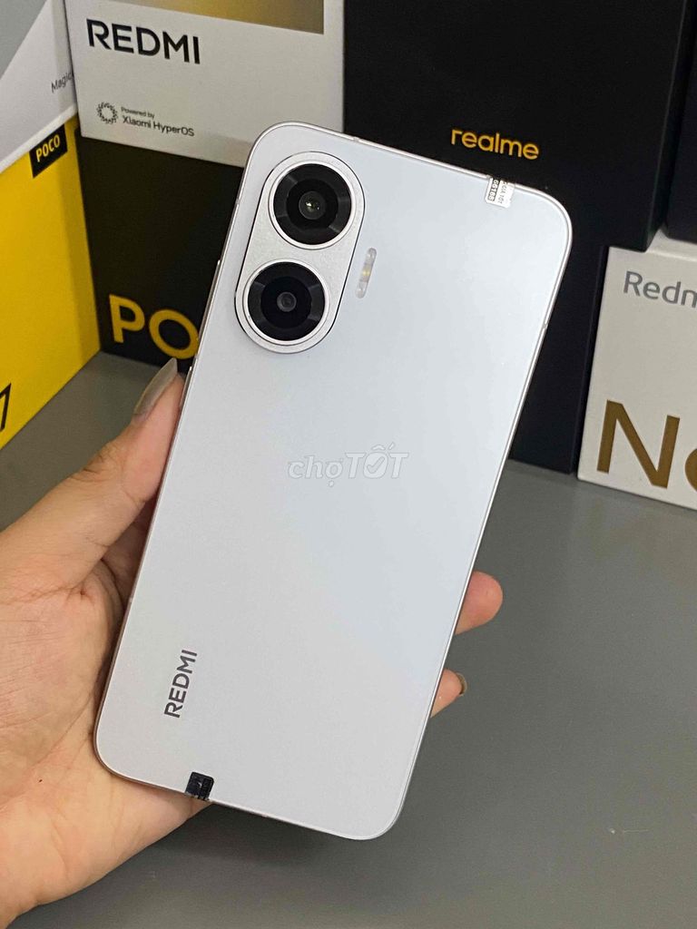 Redmi Turbo 4 Pro 256GB trắng 99%. Mua bán Điện thoại tại Thành phố Nam Định Nam Định được đăng bởi TRÍ DŨNG STORE hình 1
