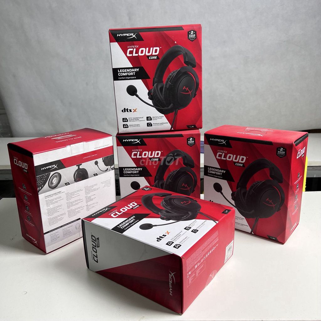 Tai nghe HyperX Cloud Core Đen Mới. Mua bán Tivi, Âm thanh tại Quận Hai Bà Trưng Hà Nội được đăng bởi Nguyễn Kha hình 1
