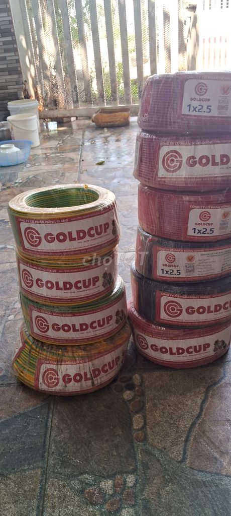 Dây điện Goldcup 1x2.5 mới 100%. Mua bán Đồ chuyên dụng, Giống nuôi trồng tại Thành phố Buôn Ma Thuột Đắk Lắk được đăng bởi A hình 1