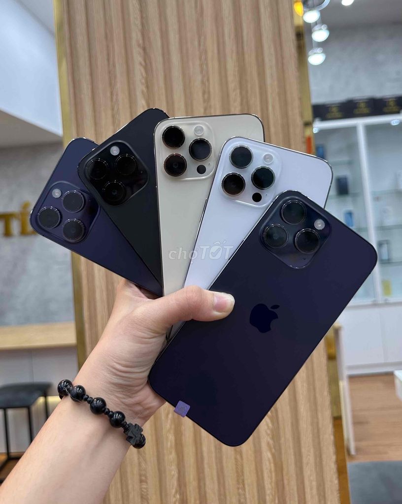 IPHONE 14PRM full màu đủ dung lượng 128gb->512gb