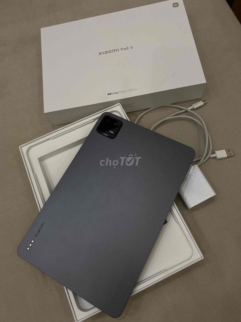 Xiaomi Pad 6 Xám Đầy đủ phụ kiện. Mua bán Máy tính bảng tại Quận Thanh Khê Đà Nẵng được đăng bởi Trần Thiên hình 1