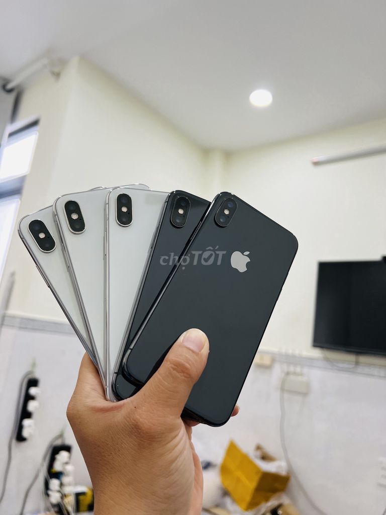 Iphone X-64GB-quốc tế,pin cao.đẹp 99%.. zin all