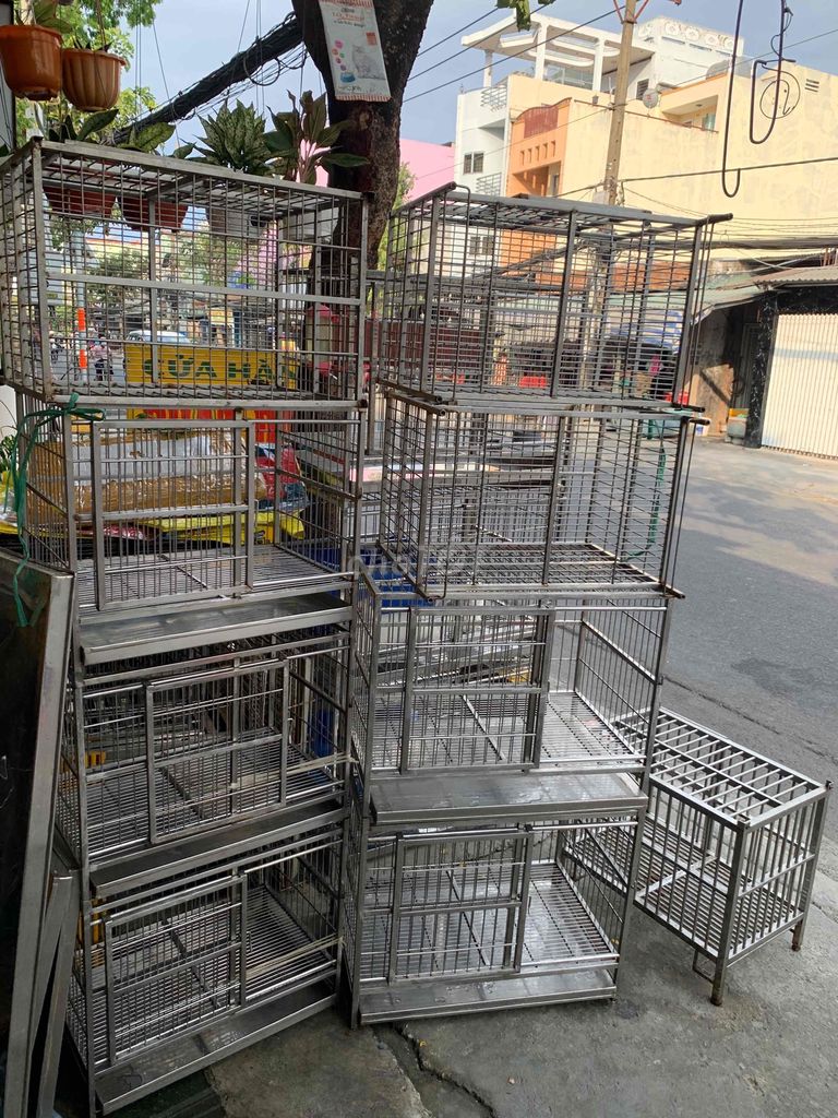 chuồng inox vip❤️chóng chó cắn💚chóng dính phân. Mua bán Phụ kiện, Thức ăn, Dịch vụ tại Quận 8 Tp Hồ Chí Minh được đăng bởi Cửa Hàng Thanh Lý Đồ Cũ Mới hình 1
