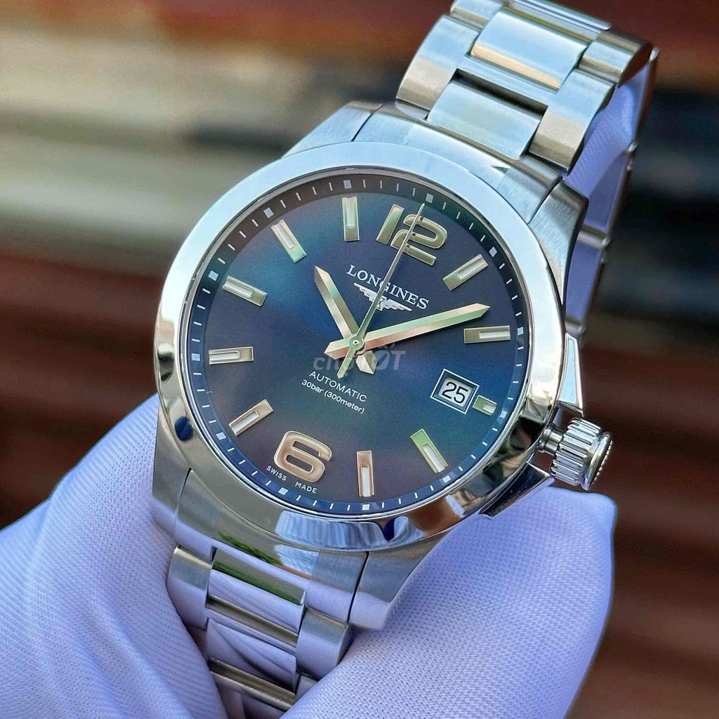 Đồng hồ Longines Conquest L3.776.4.99.6 size 39mm. Mua bán Đồng hồ tại Quận Hoàng Mai Hà Nội được đăng bởi Anh Tuấn hình 1