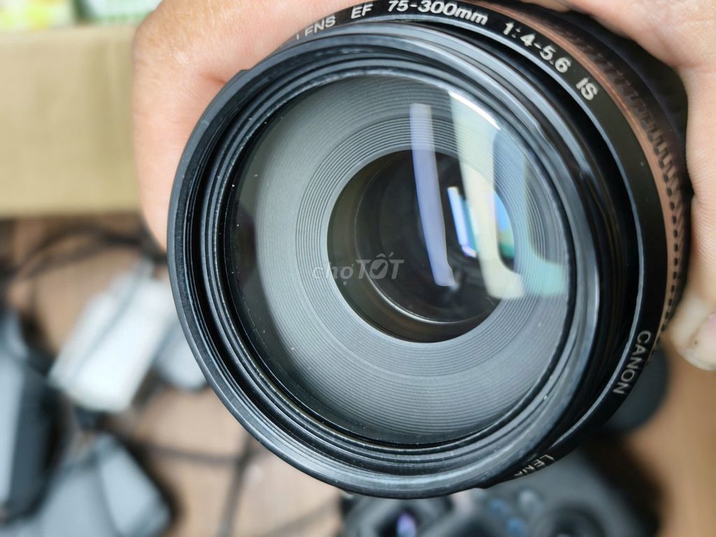 Ống kính Canon 75-300 is. Mua bán Máy ảnh, Máy quay tại Thành phố Cao Lãnh Đồng Tháp được đăng bởi Trần đăng khoa hình 1
