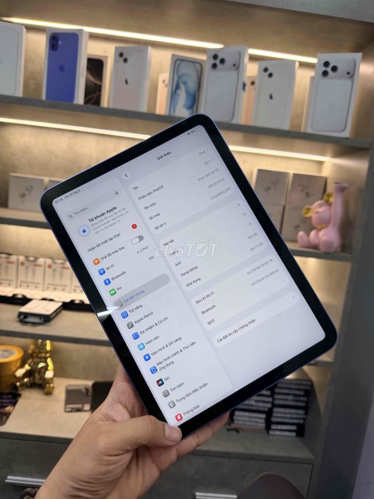 Apple iPad Gen 10 64GB Xanh. Mua bán Máy tính bảng tại Quận Ngũ Hành Sơn Đà Nẵng được đăng bởi Nghĩa  hình 1