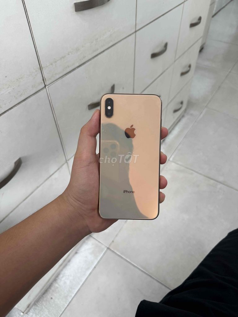 iPhone Xs Max quốc tế 64GB Vàng 2 sim vật lý. Mua bán Điện thoại tại Quận Gò Vấp Tp Hồ Chí Minh được đăng bởi Tony Mobile hình 1