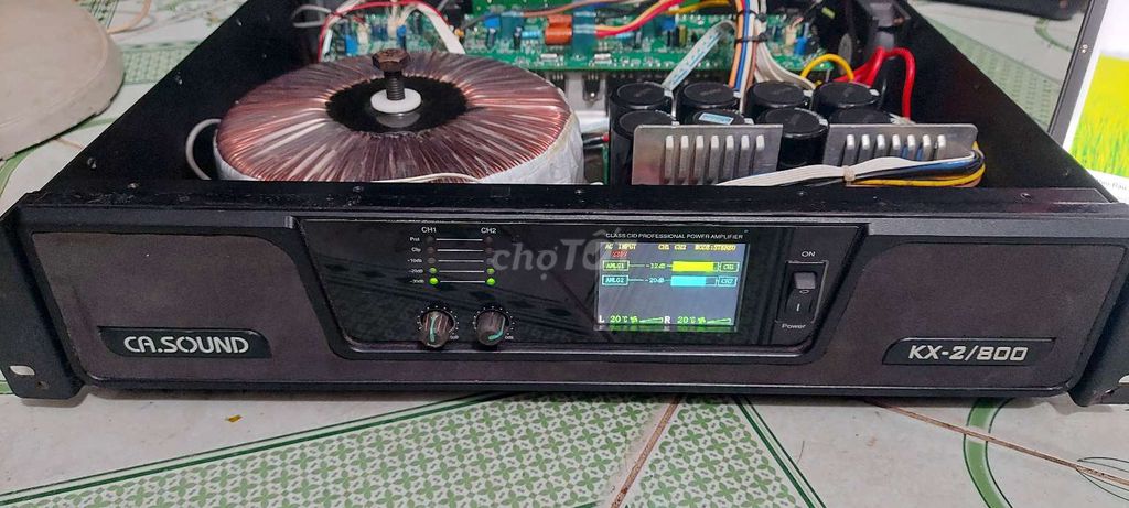 Cục đẩy CA.SOUND KX-2/800 Class H Đen. Mua bán Tivi, Âm thanh tại Thành phố Dĩ An Bình Dương được đăng bởi Nhật Hoàng  điện  máy  hình 1