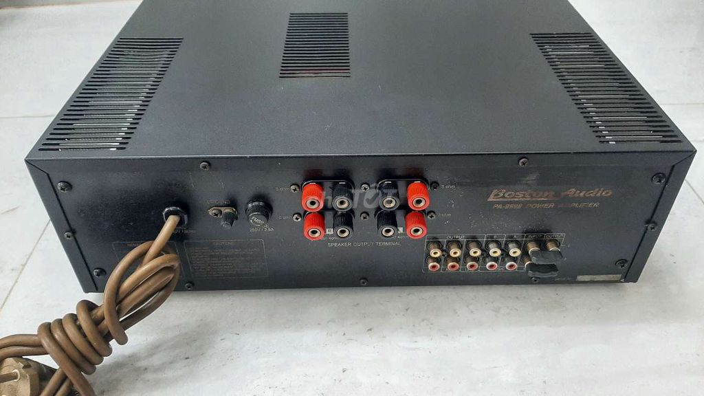 Ampli BOSTON PA-999II hàng xịn chính hãng Korea. Mua bán Tivi, Âm thanh tại Huyện Bình Chánh Tp Hồ Chí Minh được đăng bởi thanh lý đồ cũ  hình 6