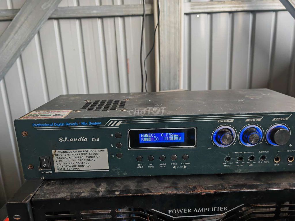 Xác Vang số SJ-audio K88. Mua bán Tivi, Âm thanh tại Huyện Thủ Thừa Long An được đăng bởi CHỢ LONG AN hình 1