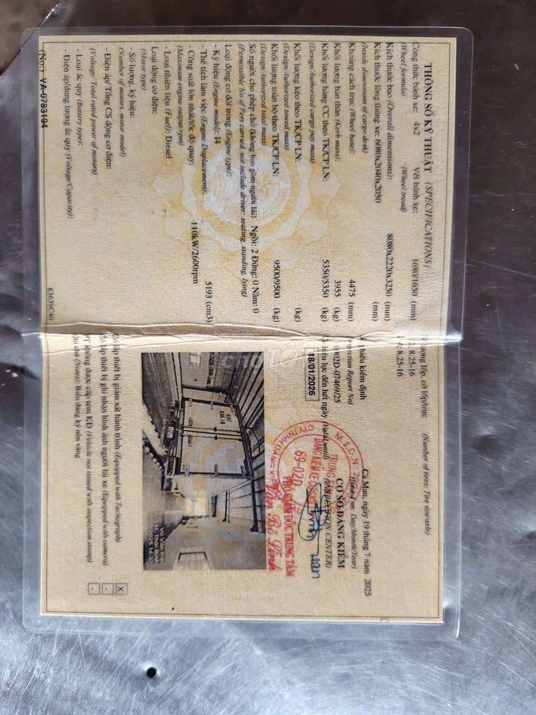 Izuzu 6t2 đời 17 thùng composite thanh thảo. Mua bán Xe tải, xe ben tại Quận 12 Tp Hồ Chí Minh được đăng bởi Lê văn Khoa  hình 8