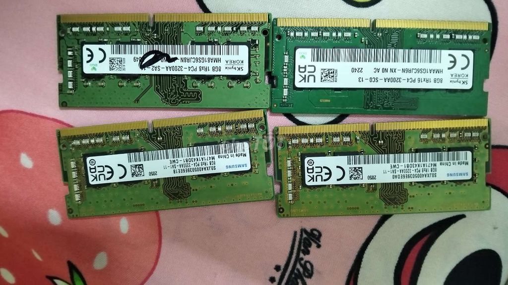 Ổ cứng SSD 512, Ram DDR4 8Gb Samsung, intel. Mua bán Linh kiện (RAM, Card...) tại Quận 7 Tp Hồ Chí Minh được đăng bởi Minh Tran hình 1