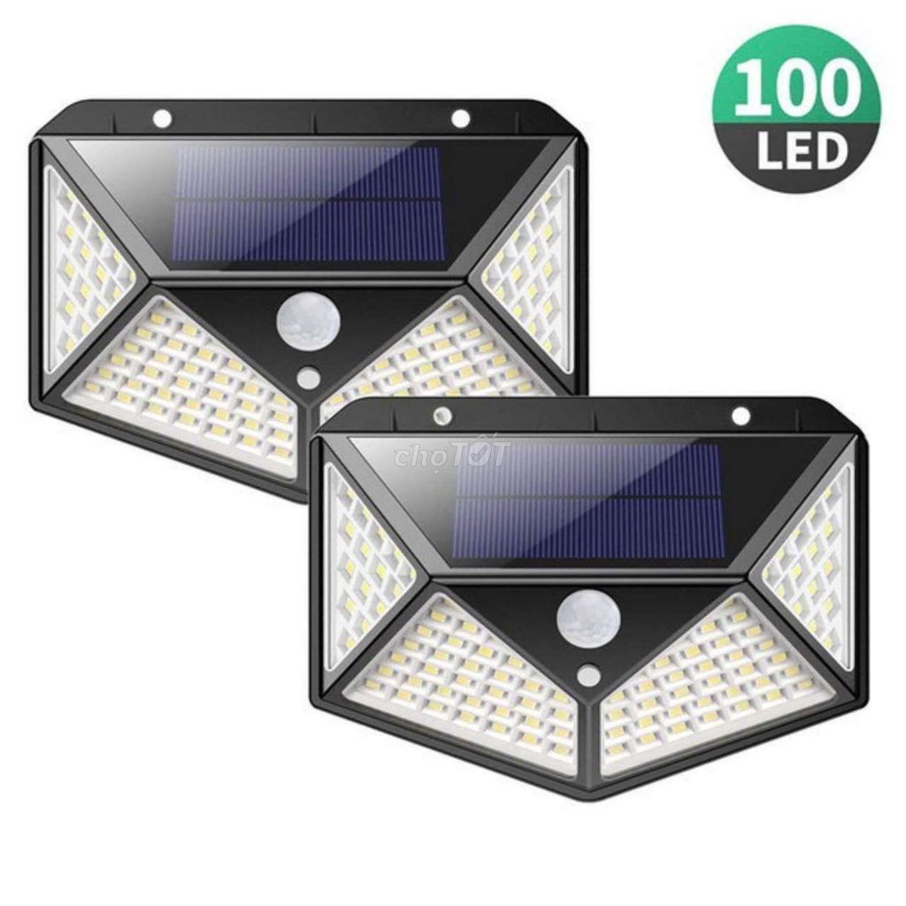 Đèn 100 led năng lượng mặt trời cảm biến phòng. Mua bán Đèn tại Quận Bình Tân Tp Hồ Chí Minh được đăng bởi BÁCH HOÁ XUÂN VƯƠNG  hình 1