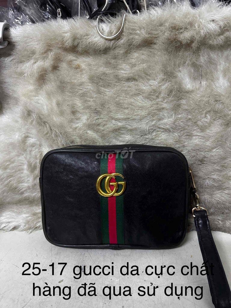 Clutch cầm tay GC size 25x17 hiệu code đầy đủ