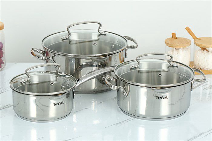 Bộ nồi Inox Tefal Duetto Plus G719S655 (3 món). Mua bán Dụng cụ nhà bếp tại Quận Bình Thạnh Tp Hồ Chí Minh được đăng bởi Nghĩa hình 1