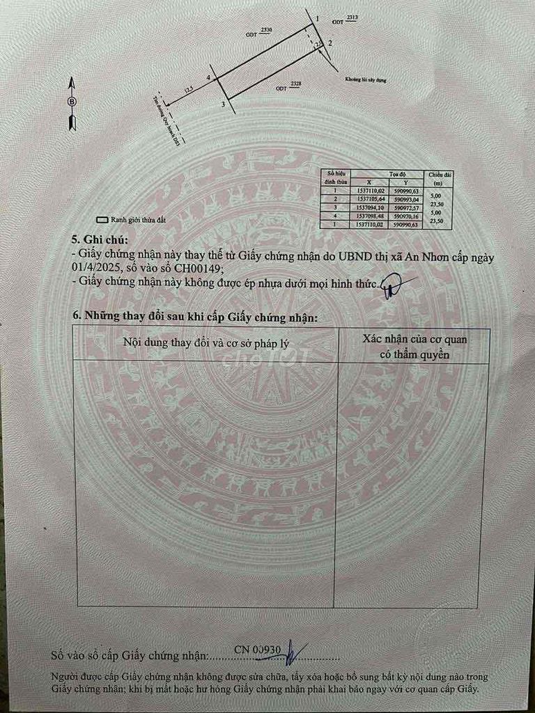 Cần bán gấp đất khu vực hoà cư phường nhơn hưng Cần bán gấp đất khu vực hoà cư phường nhơn hưng