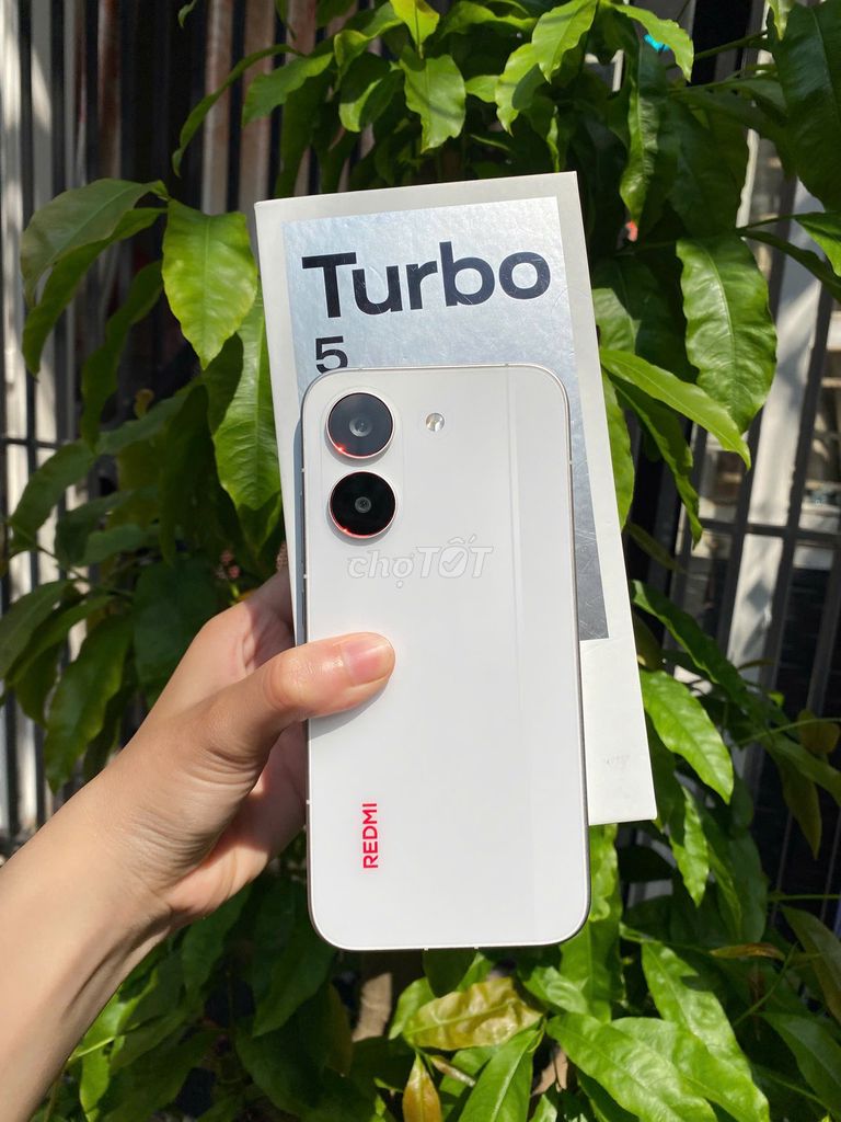 Redmi Turbo 5 Trắng 12.256Gb Xách tay. Mua bán Điện thoại tại Quận Tân Bình Tp Hồ Chí Minh được đăng bởi Đăng Khoa Store hình 1