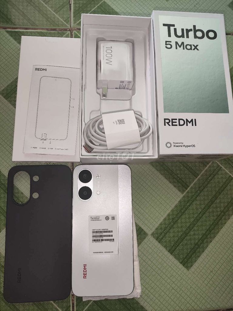 Xiaomi Redmi Turbo 5 Max 12GB/256GB Trắng. Mua bán Điện thoại tại Huyện Mộ Đức Quảng Ngãi được đăng bởi Quang Huy hình 1