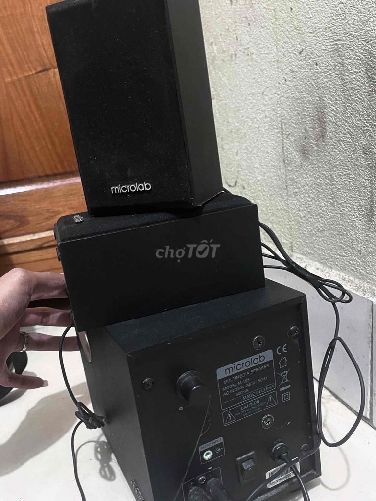 Hệ thống loa 2.1 Microlab M105. Mua bán Tivi, Âm thanh tại Huyện Sóc Sơn Hà Nội được đăng bởi vuong hình 1