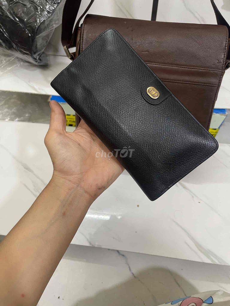 ví cầm tay DUNHILL size 10x18