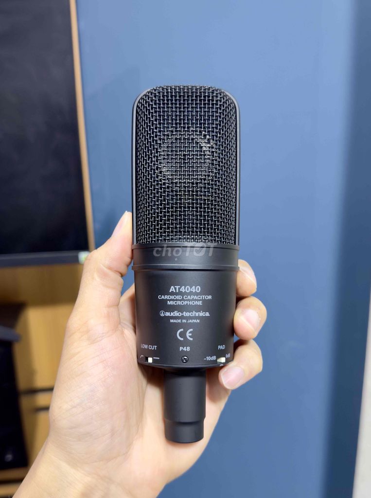 Microphone Audio-Technica AT4040 Đen. Mua bán Tivi, Âm thanh tại Quận Thanh Xuân Hà Nội được đăng bởi Đức Trí hình 1