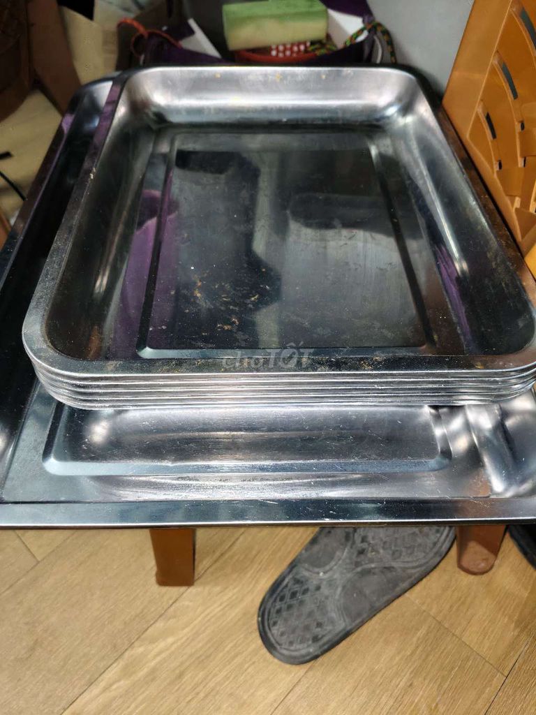 Mâm Inox 304 đã qua sử dụng. Mua bán Dụng cụ nhà bếp tại Thị xã Bình Minh Vĩnh Long được đăng bởi hoàngnam hình 1