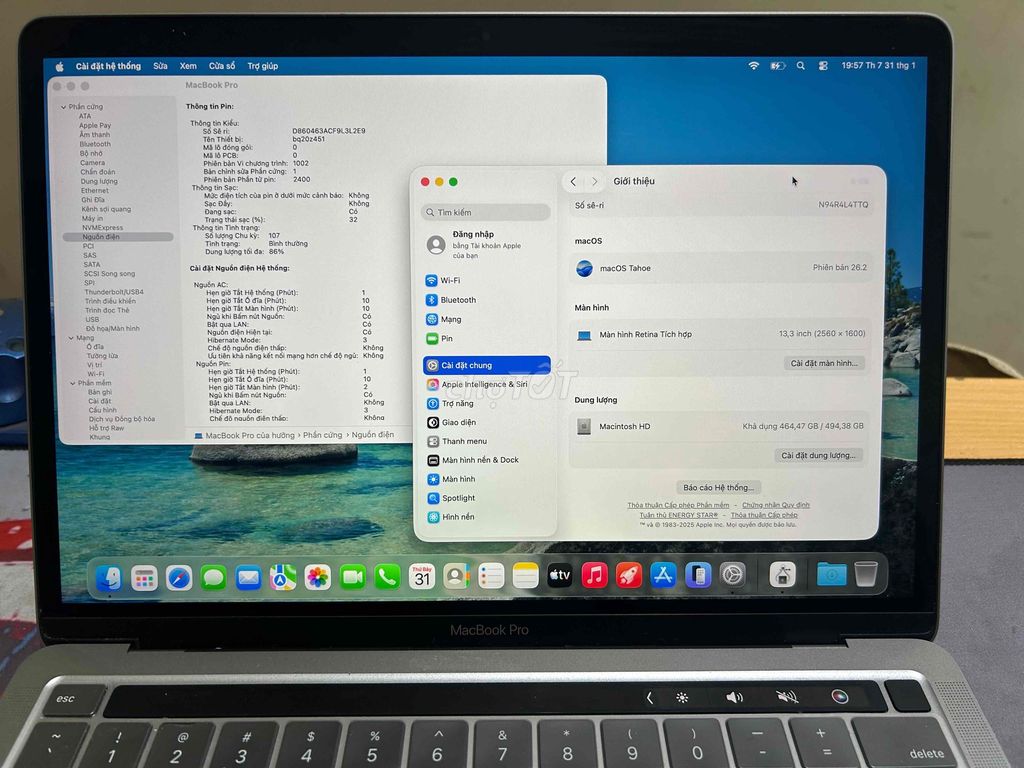 Apple MacBook Pro M2 8GB/512GB Xám. Mua bán Laptop tại Quận Đống Đa Hà Nội được đăng bởi Chí Hướng Smartphone Cs HN hình 1