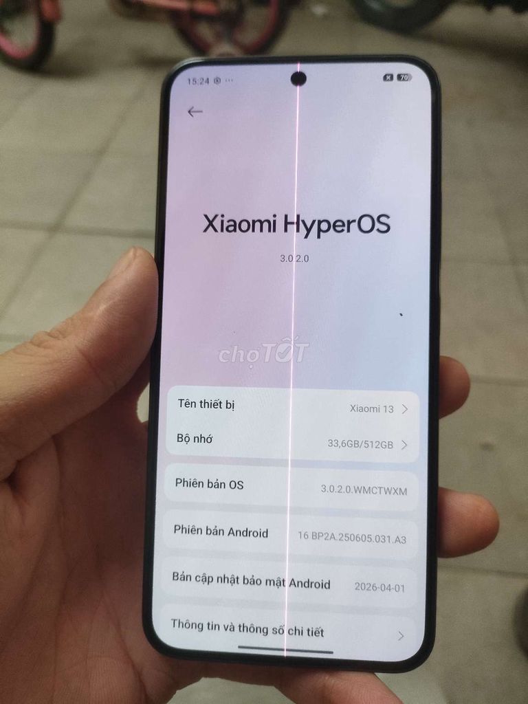 Xiaomi 13 12GB/512GB Đỏ Đã sử dụng. Mua bán Điện thoại tại Thành phố Thủ Đức Tp Hồ Chí Minh được đăng bởi Mr Đô hình 1