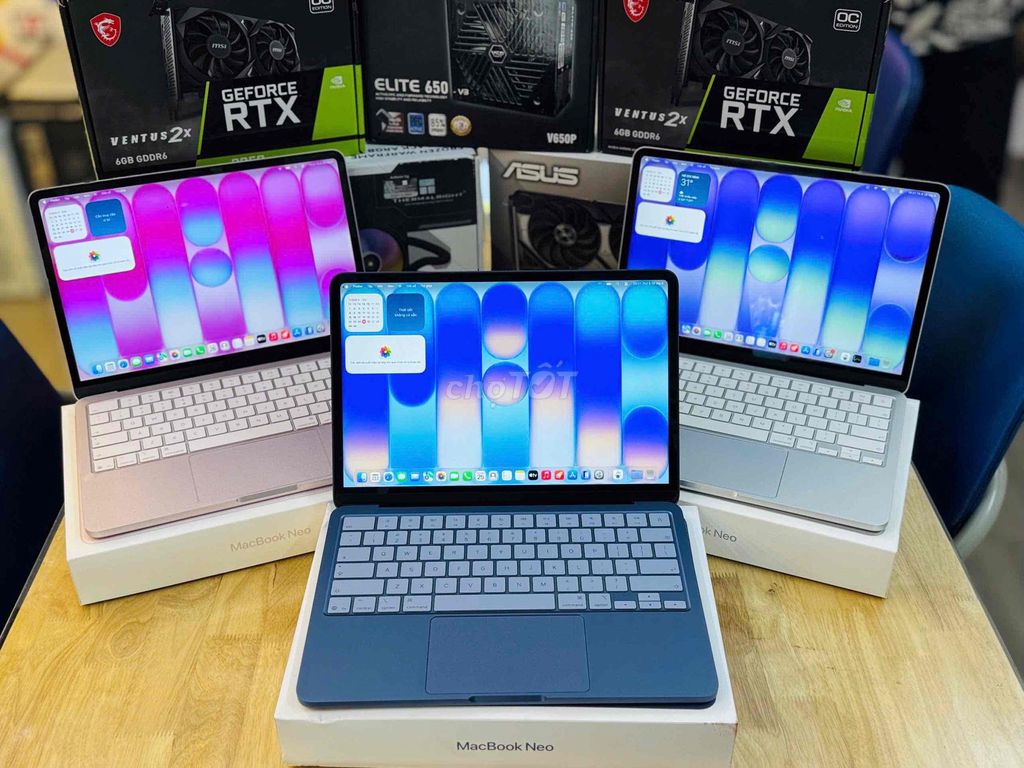 Apple Macbook Neo 2026 A18 Pro 8G/256G đủ màu. Mua bán Laptop tại Quận Ninh Kiều Cần Thơ được đăng bởi mua bán laptop Thành Võ Cần Thơ hình 1