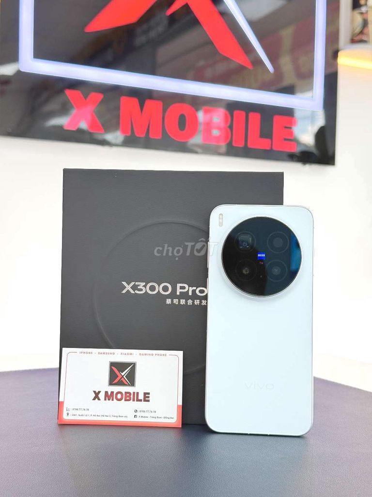 VIVO X300 PRO 12/256GB BLUE FULLBOX ĐẸP CHUẨN ZIN. Mua bán Điện thoại tại Huyện Trảng Bom Đồng Nai được đăng bởi X Mobile Trảng Bom hình 1