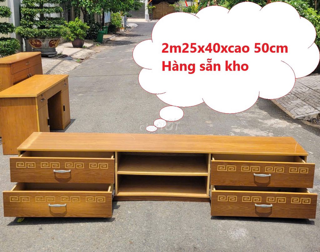 Kệ tivi gỗ công nghiệp MDF,kệ để tivi phòng khách. Mua bán Tủ, kệ gia đình tại Quận 7 Tp Hồ Chí Minh được đăng bởi Thanh lý Nội thất giá sỉ hình 1
