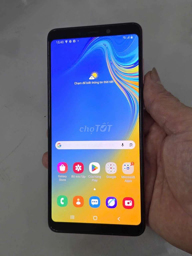 Samsung A9 ram 6gb bộ nhớ 128GB màn zin sáng đẹp. Mua bán Điện thoại tại Quận Cầu Giấy Hà Nội được đăng bởi Hùng Phát hình 1