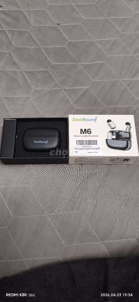 Micro không dây ZealSound M6 Đen Mới. Mua bán Tivi, Âm thanh tại Quận Đống Đa Hà Nội được đăng bởi linh laly hình 1