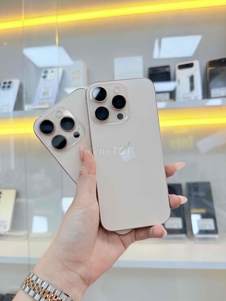 IPHONE 16 PRO-TẶNG BHV RƠI VỠ-MÁY ĐẸP-ZIN QT-256G. Mua bán Điện thoại tại Thành phố Biên Hòa Đồng Nai được đăng bởi Mobile Di Động Biên Hoà hình 1