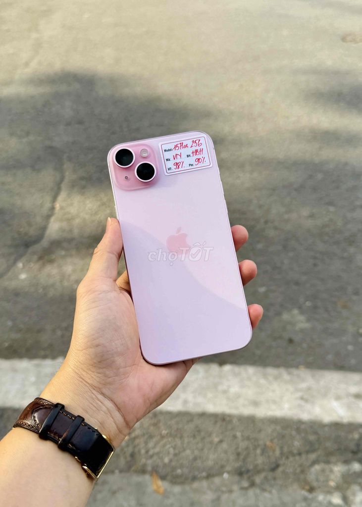 iPhone 15 Plus 256GB VN/A màu Hồng zin áp. Mua bán Điện thoại tại Quận Đống Đa Hà Nội được đăng bởi Lâm Bảo Tuyên hình 1