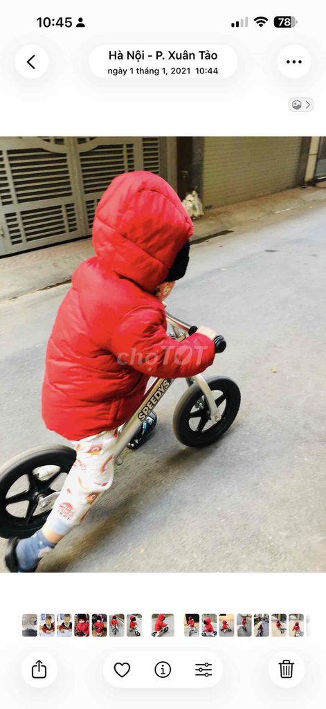 Xe chòi chân Speedy khung kim loại. Mua bán Mẹ và bé tại Quận Bắc Từ Liêm Hà Nội được đăng bởi An hình 1