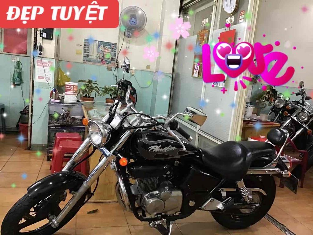 PHANTOM 200.HONDA NHẬT.SX 2008.ODO 10K.MÁY MÓC ZIN. Mua bán Xe máy tại Quận Phú Nhuận Tp Hồ Chí Minh được đăng bởi MOTO LUU THANH HAI  77A hình 7