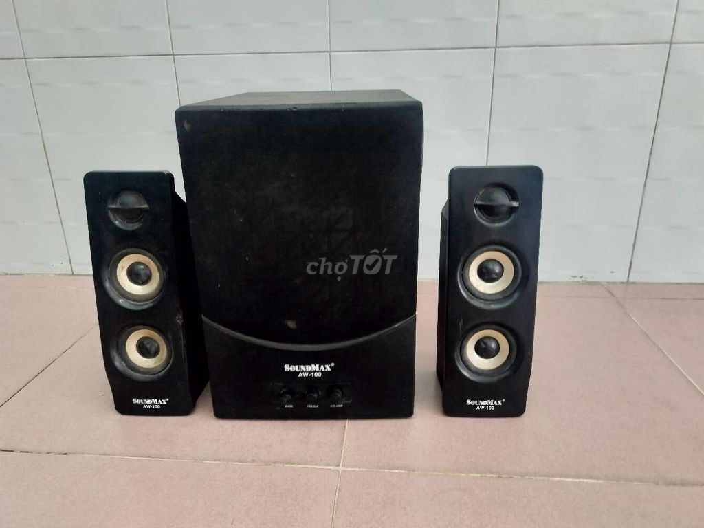 Loa Vi tính Soundmax 2.1 như hình