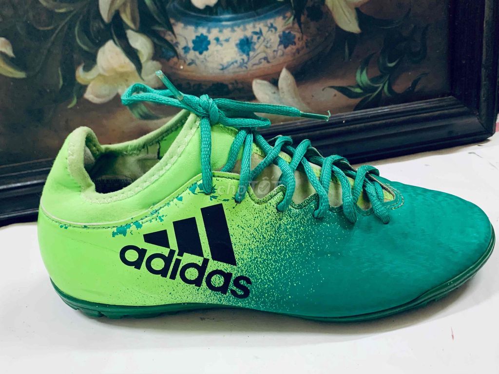 Giày đá bóng Adidas BB5875 Xanh lá Nam 41 1/3. Mua bán Đồ thể thao, Dã ngoại tại Quận Ba Đình Hà Nội được đăng bởi Phạm Minh hình 1