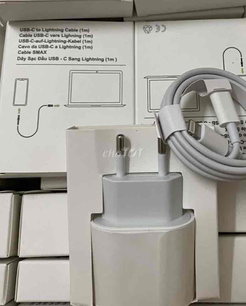 Bộ sạc iPhone 20W USB-C Trắng. Mua bán Phụ kiện (Màn hình, Chuột...) tại Quận Sơn Trà Đà Nẵng được đăng bởi Nguyễn Lê hình 1