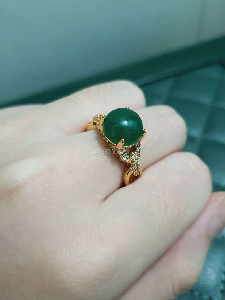 Nhẫn Vàng Nữ Vàng Xanh Lá Hồng. Mua bán Phụ kiện thời trang khác tại Thành phố Tây Ninh Tây Ninh được đăng bởi phạm hồng thúy hình 1
