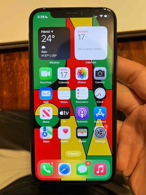 iphone X 256GB Xám - Thay pin mới 100%. Mua bán Điện thoại tại Quận Hà Đông Hà Nội được đăng bởi Gia Huy