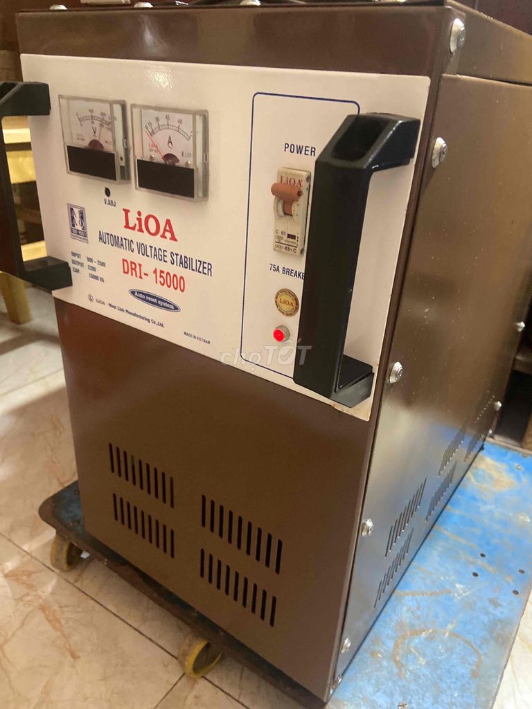 Ổn áp Lioa DRI-15000 điện vào 90V/250V ra 220V. Mua bán Nội thất, đồ gia dụng khác tại Quận 12 Tp Hồ Chí Minh được đăng bởi phuc huyen  hình 1