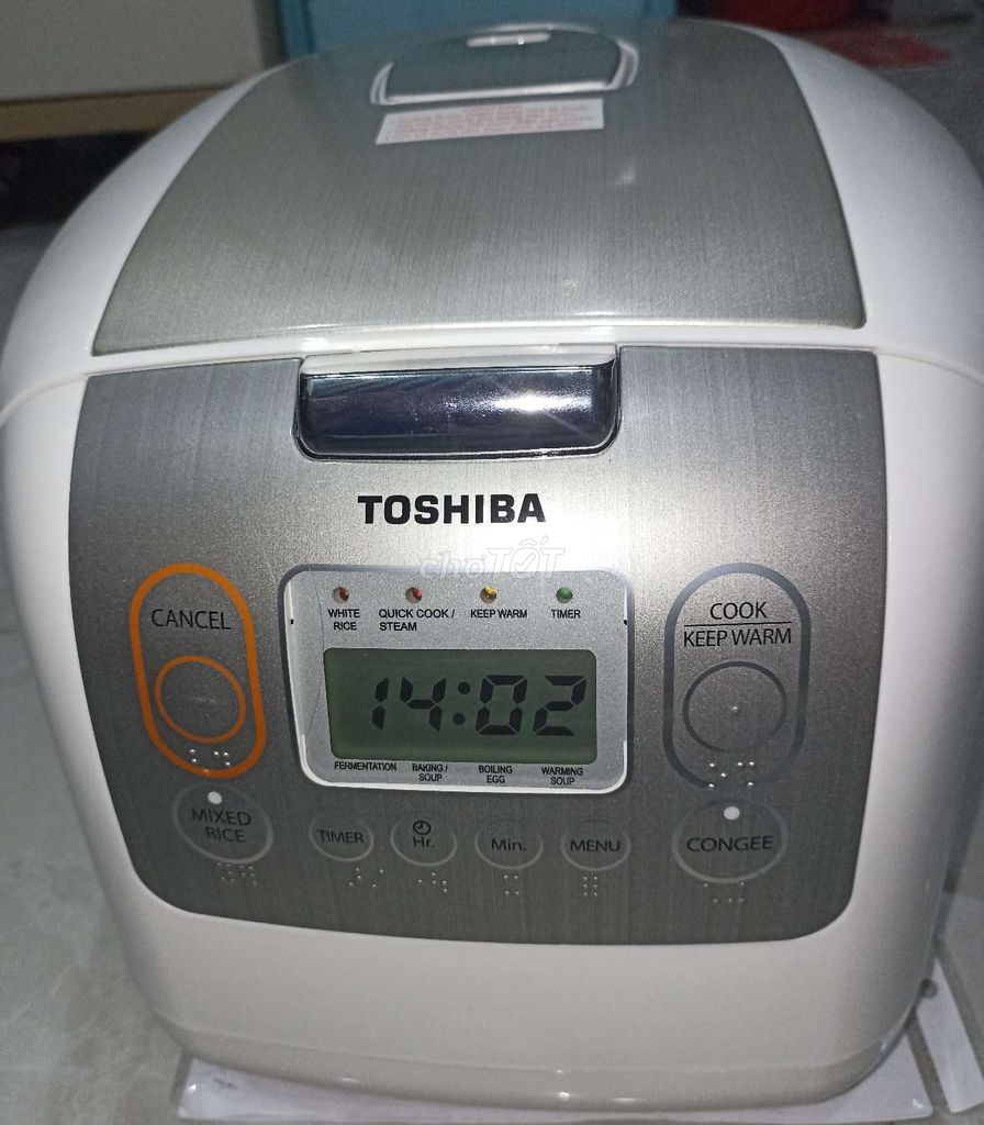 Nồi cơm điện Toshiba 18NTf - 1.8 lít mới. Mua bán Bếp, lò, đồ điện nhà bếp tại Quận 7 Tp Hồ Chí Minh được đăng bởi Điện Máy Gia Dụng hình 1
